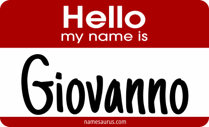 Hello my name is Giovanno png download