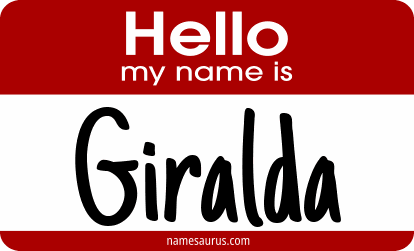 Hello my name is Giralda png download