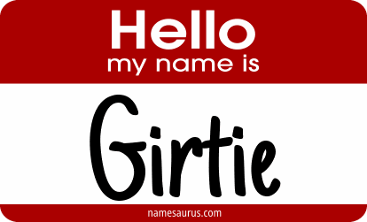 Hello my name is Girtie png download