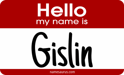 Hello my name is Gislin png download