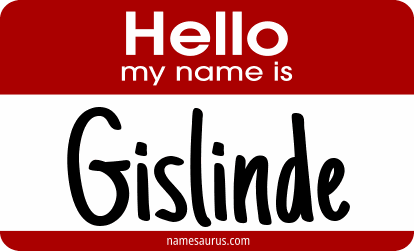 Hello my name is Gislinde png download