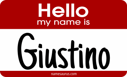 Hello my name is Giustino png download
