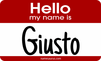 Hello my name is Giusto png download