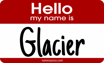 Hello my name is Glacier png download