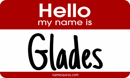 Hello my name is Glades png download