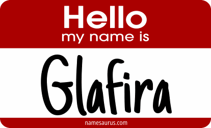 Hello my name is Glafira png download