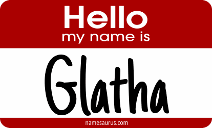 Hello my name is Glatha png download