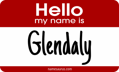Hello my name is Glendaly png download