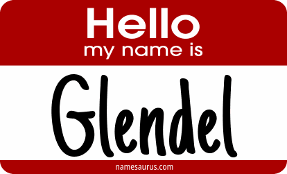 Hello my name is Glendel png download