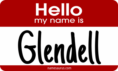 Hello my name is Glendell png download