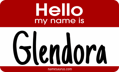 Hello my name is Glendora png download