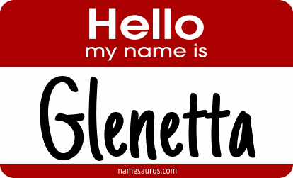 Hello my name is Glenetta png download