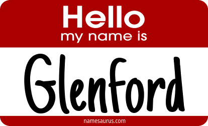 Hello my name is Glenford png download