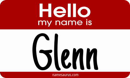 Hello my name is Glenn png download