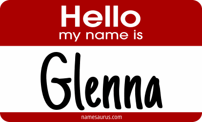 Hello my name is Glenna png download