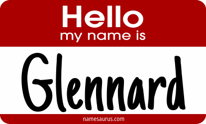 Hello my name is Glennard png download