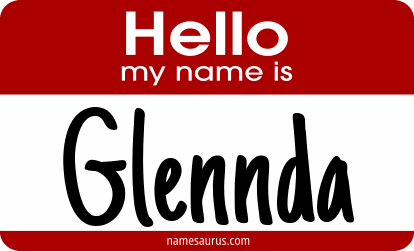 Hello my name is Glennda png download