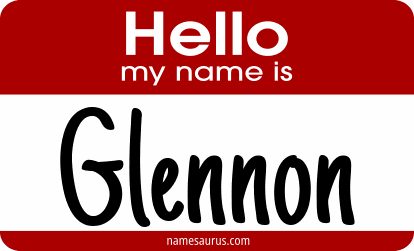 Hello my name is Glennon png download