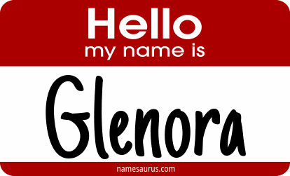 Hello my name is Glenora png download