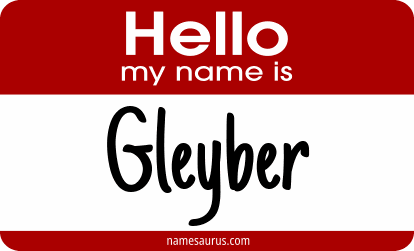 Hello my name is Gleyber png download