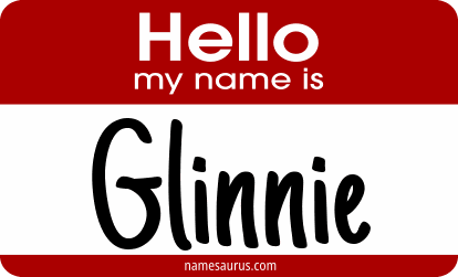 Hello my name is Glinnie png download