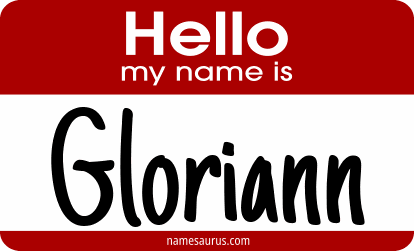 Hello my name is Gloriann png download