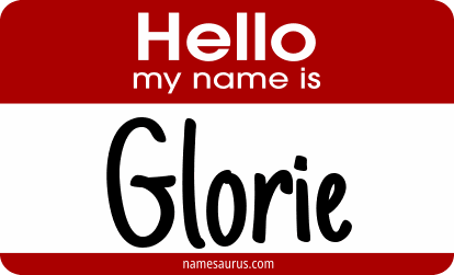 Hello my name is Glorie png download
