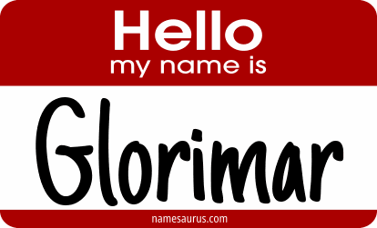Hello my name is Glorimar png download