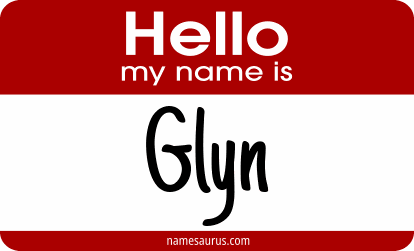 Hello my name is Glyn png download