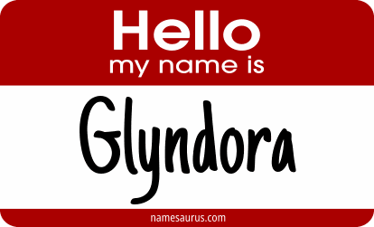 Hello my name is Glyndora png download
