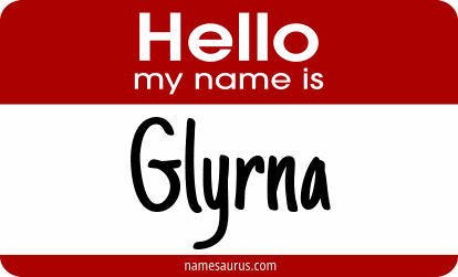 Hello my name is Glyrna png download
