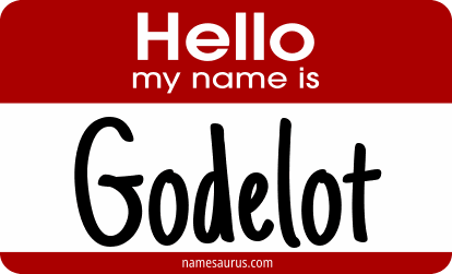 Hello my name is Godelot png download