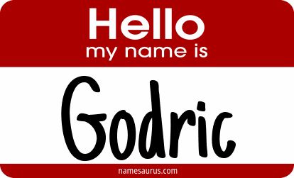 Hello my name is Godric png download