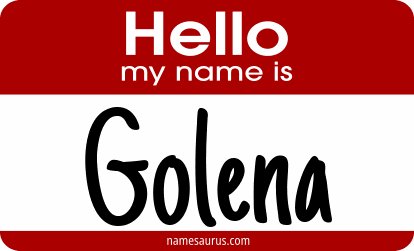Hello my name is Golena png download