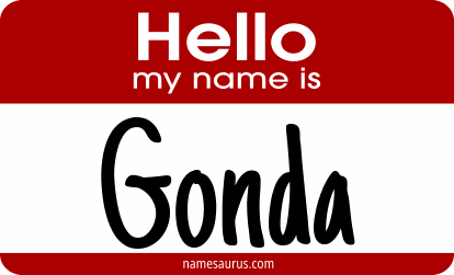 Hello my name is Gonda png download