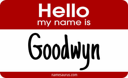 Hello my name is Goodwyn png download