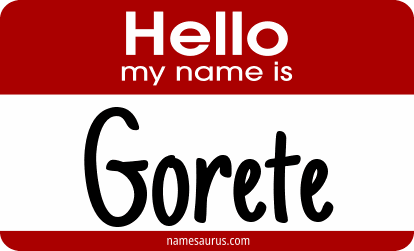 Hello my name is Gorete png download
