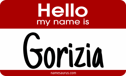 Hello my name is Gorizia png download