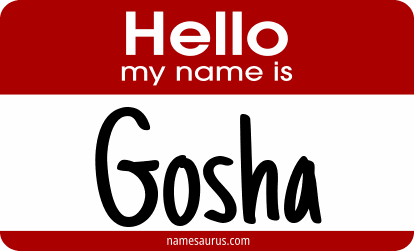 Hello my name is Gosha png download