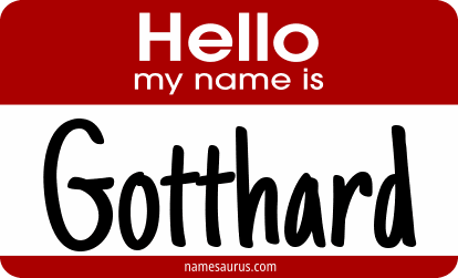 Hello my name is Gotthard png download
