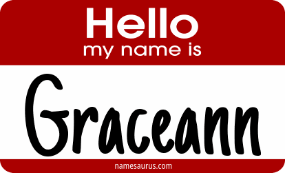 Hello my name is Graceann png download