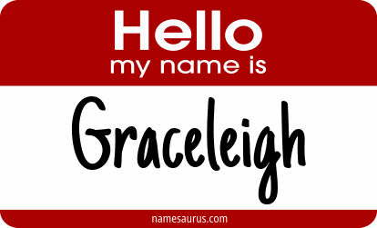 Hello my name is Graceleigh png download
