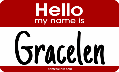 Hello my name is Gracelen png download