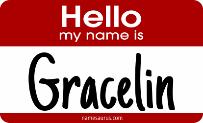 Hello my name is Gracelin png download
