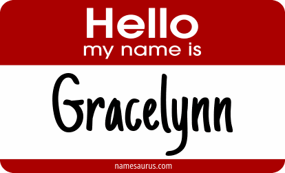 Hello my name is Gracelynn png download
