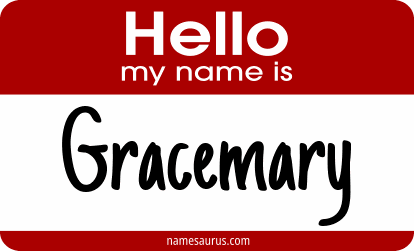 Hello my name is Gracemary png download