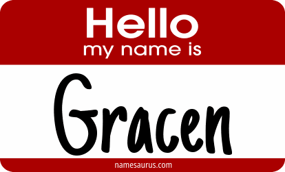 Hello my name is Gracen png download