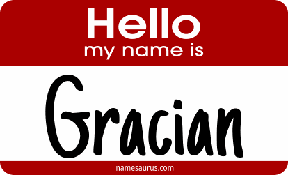 Hello my name is Gracian png download