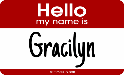 Hello my name is Gracilyn png download