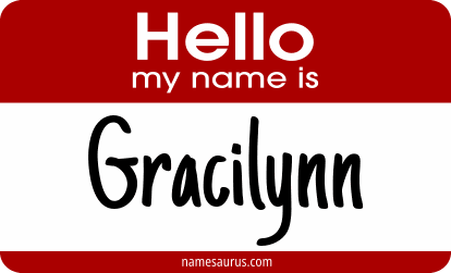 Hello my name is Gracilynn png download